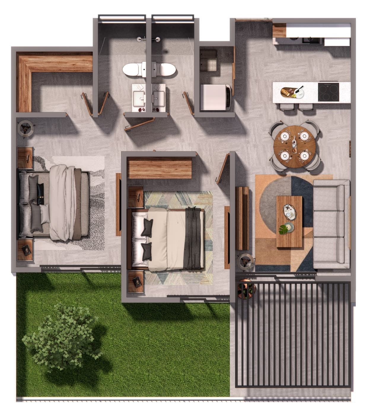 Planta de departamento