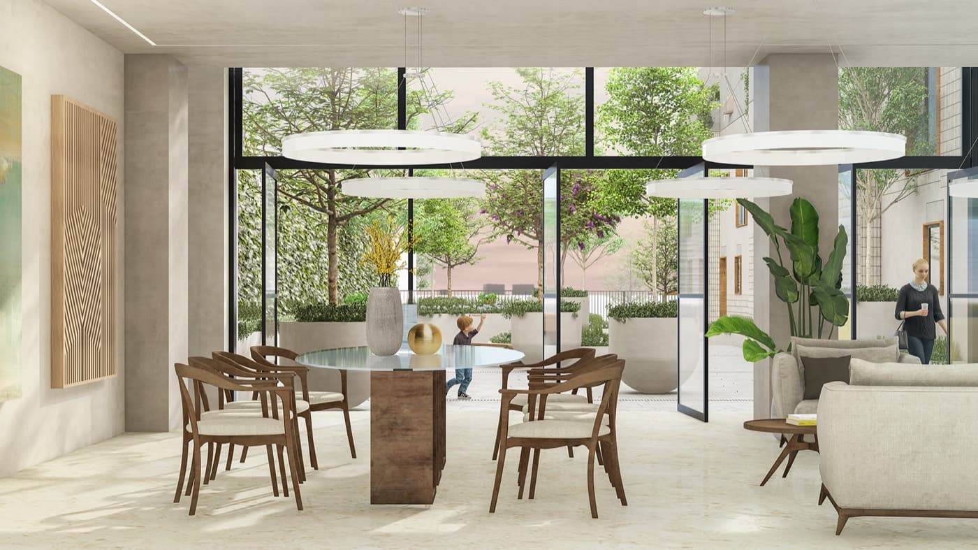 Comedor y terraza