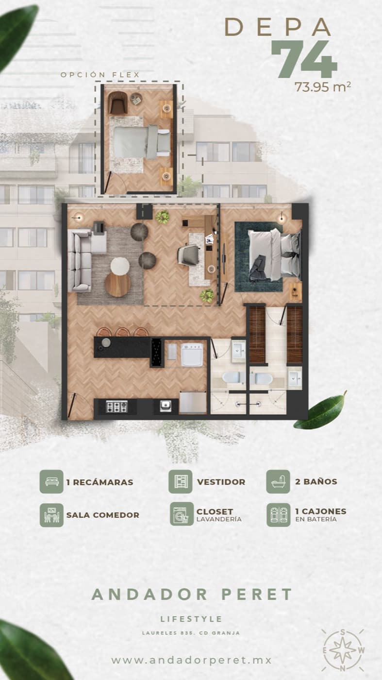 Planta de departamento