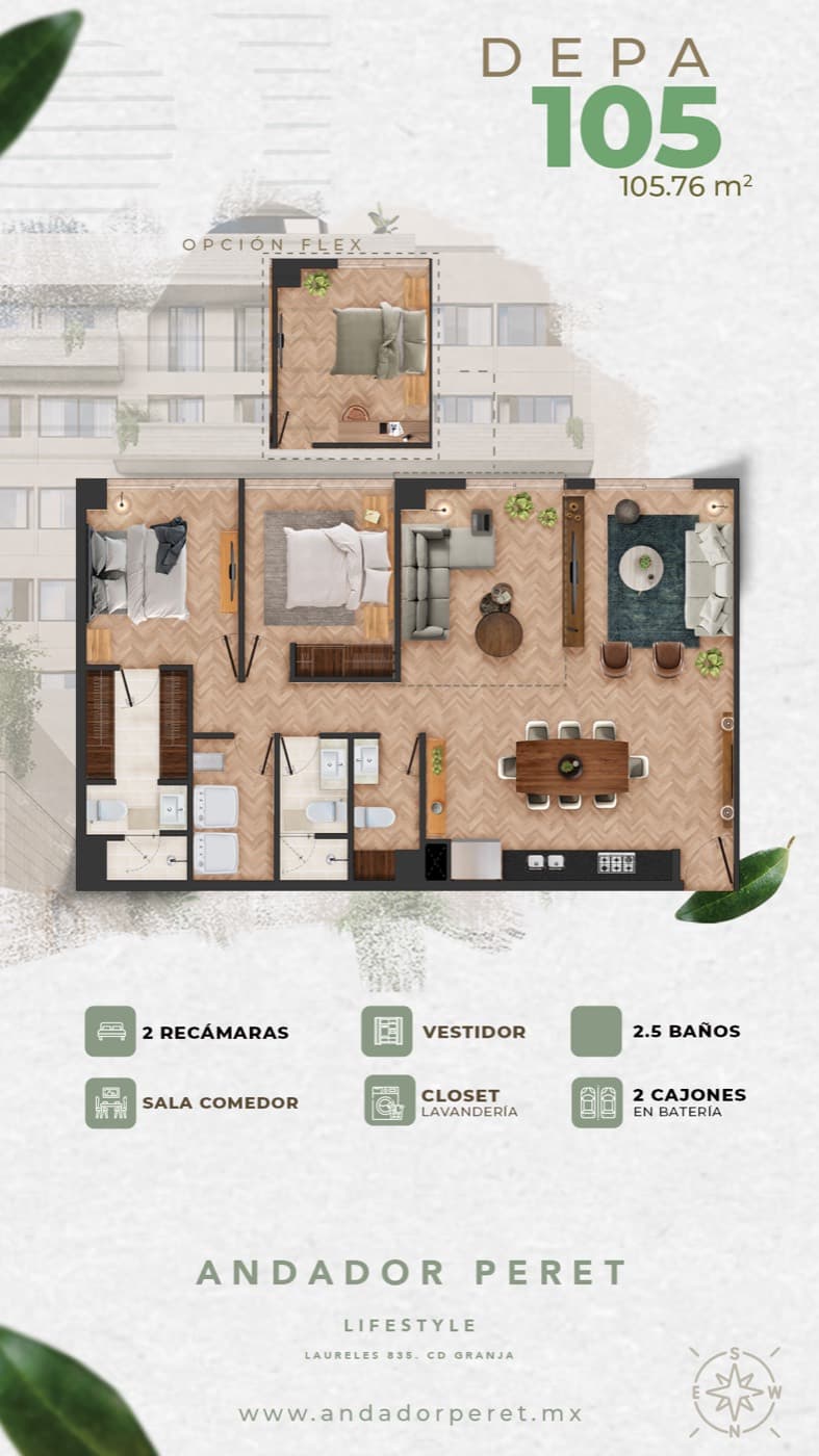 Planta de departamento